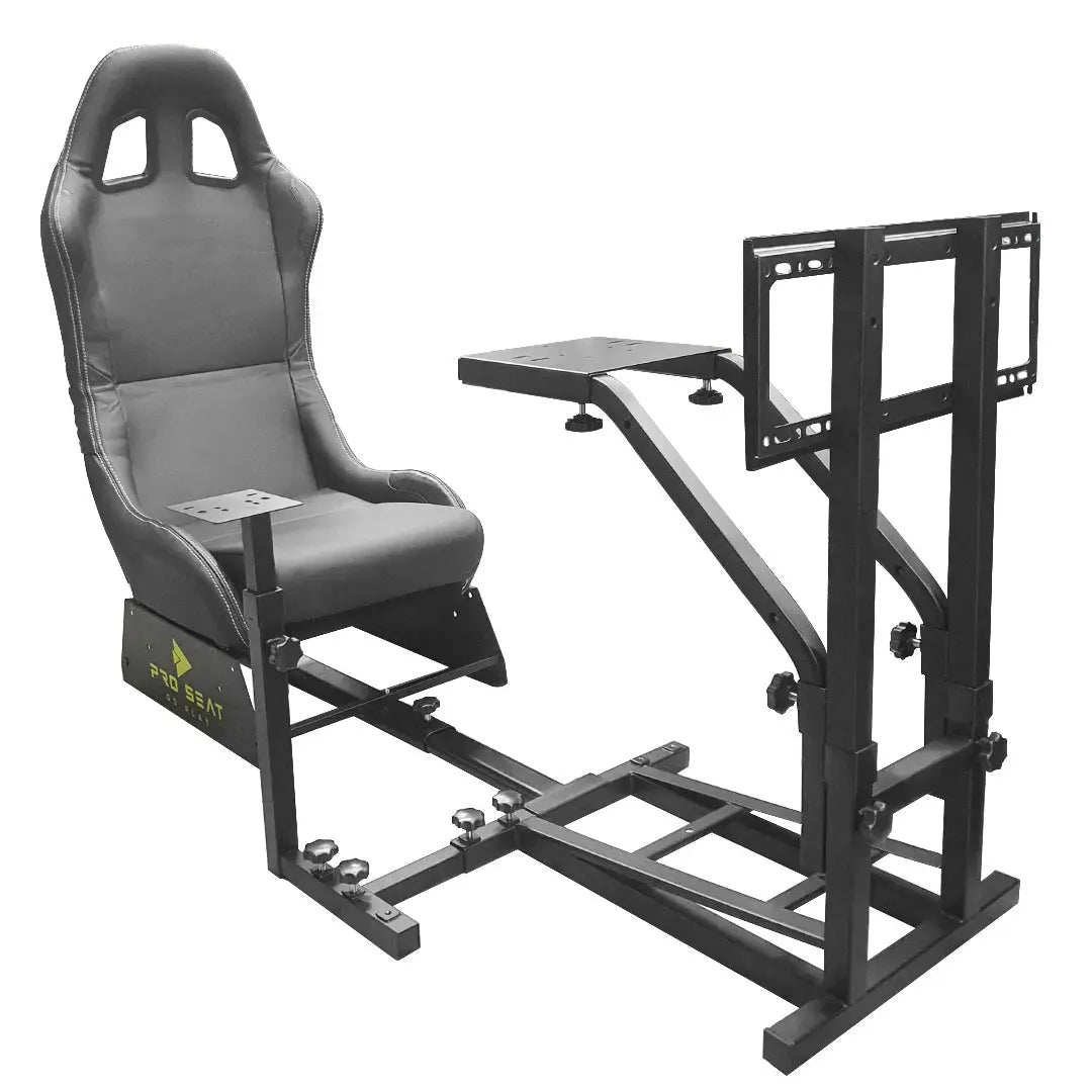 GUNMANSA Pro Seat - Racing Simulator Gaming Seat With TV Stand