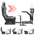 GUNMANSA Pro Seat - Racing Simulator Gaming Seat With TV Stand