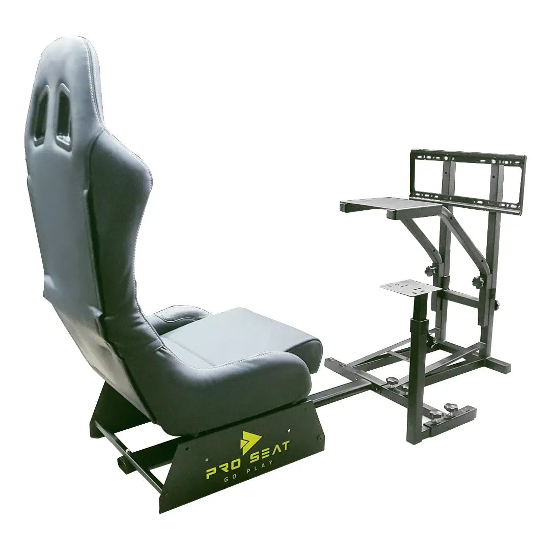 GUNMANSA Pro Seat - Racing Simulator Gaming Seat With TV Stand