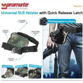 GUNMANSA Promate Bolster Universal SLR Holster with Quick Release