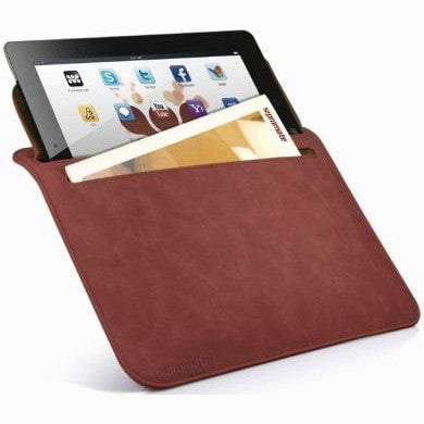 GUNMANSA Promate Brown iSleeve.2 iPad premium protective case
