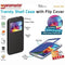 GUNMANSA Promate Fenes S5 Bookcover with window Colour:Black