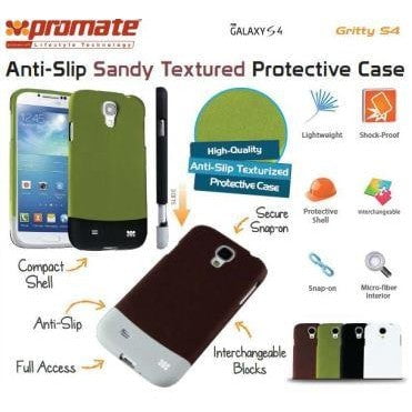 GUNMANSA Promate Green Gritty.S4 Antislip protective case