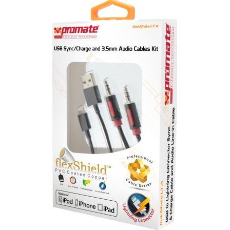 GUNMANSA Promate linkMate.LTA USB to Lightning Sync