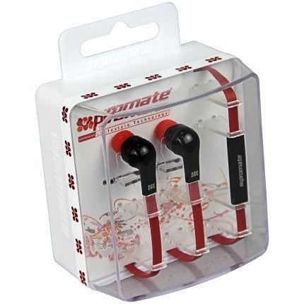 GUNMANSA Promate Red Aurus Universal Handsfree Stereo earphone