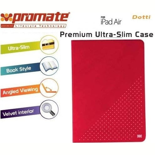 GUNMANSA Promate Red Dotti Premium ultra Slim and Sporty Case