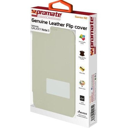 GUNMANSA Promate Sansa-N2 Genuine Leather Flip