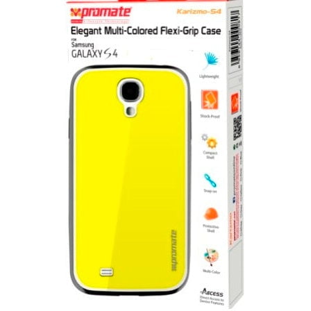 GUNMANSA Promate Yellow Karizmo Samsung Galaxy S4 case
