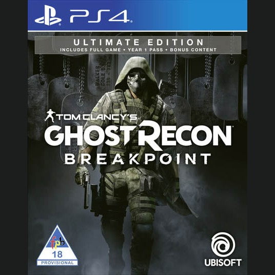 GUNMANSA PS4 Tom Clancy Ghost Recon Breakpoint Ultimate Edition