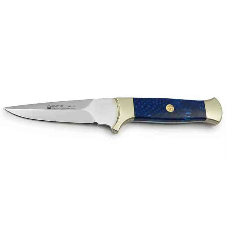 GUNMANSA PUMA Knife 340162 Sommer Blue Snake – Fixed Blade