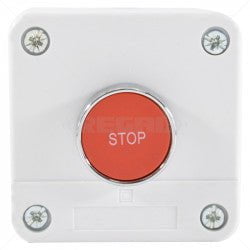GUNMANSA Push Button - Heavy Duty R/ST-15 N/C 400V 10A Part No: ES14-1