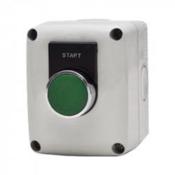 GUNMANSA Push Button - Heavy Duty R/ST-17 N/O 400V 10A Part No: ES14