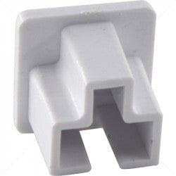 GUNMANSA PVC - 16 x 25 End Cap - White Part No: CA42-4