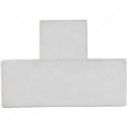 GUNMANSA PVC - 16 x 25 Flat Tee - White Part No: CA42-6