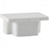 GUNMANSA PVC - 40 x 40 End Cap - White Part No: CA43-4