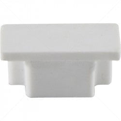GUNMANSA PVC - 40 x 40 End Cap - White Part No: CA43-4