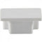 GUNMANSA PVC - 40 x 40 End Cap - White Part No: CA43-4