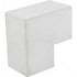 GUNMANSA PVC - 40 x 40 Flat Angle - White Part No: CA43-3