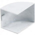 GUNMANSA PVC - 40 x 40 Terminal End - White Part No: CA43-5