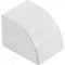 GUNMANSA PVC - 40 x 40 Terminal End - White Part No: CA43-5