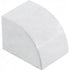 GUNMANSA PVC - 40 x 40 Terminal End - White Part No: CA43-5
