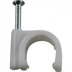 GUNMANSA PVC Saddle Round - 10mm / 100 Part No: CA30