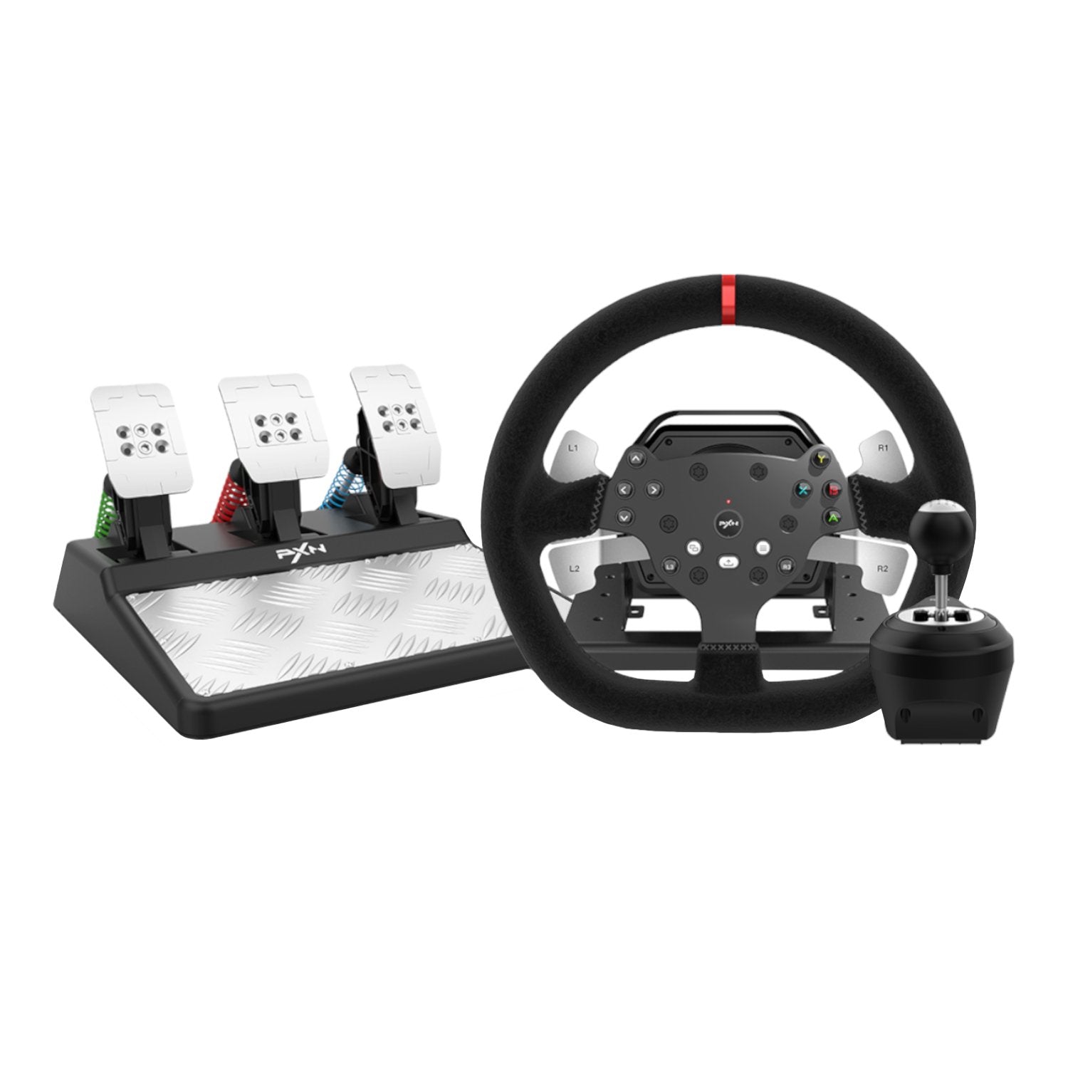 GUNMANSA PXN V10 3-in-1 Force Feedback Steering Wheel