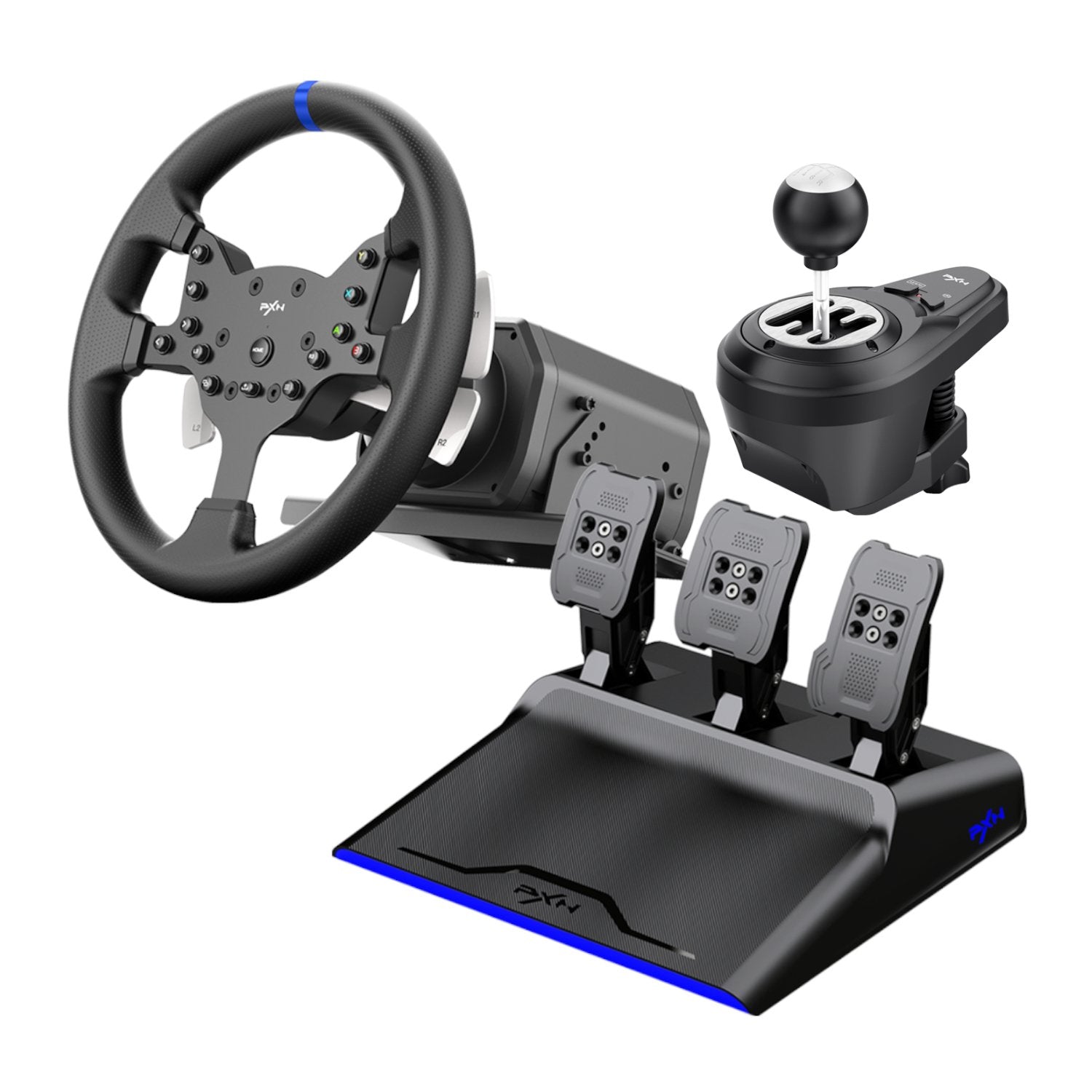 GUNMANSA PXN V99 Force Feedback Steering Wheel