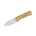 GUNMANSA QSP Canary Folder Liner Lock Knife 14C28N Stonewashed Ultem – QS150-J1