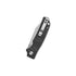 GUNMANSA QSP Kali Button Lock, 14C28N Stonewashed, Black Aluminium - QS159-F1