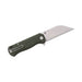 GUNMANSA QSP QS149-B1 Swordfish Button Lock 14C28N Stonewashed Green Micarta