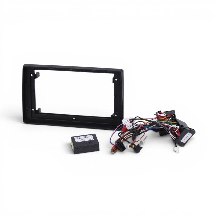 GUNMANSA Radio Facia Trim Plate for Audi A4 2002-2008 (9″ Media pLayer)
