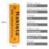 GUNMANSA Rakieta 18650 12000 mAh 3.7V Li-Ion