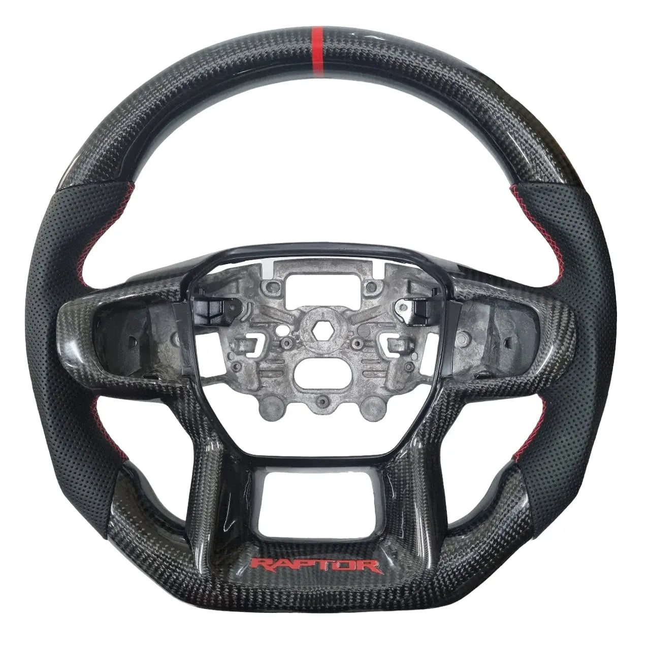 GUNMANSA Ranger Next Gen Raptor (22-On) Genuine Carbon Fibre Steering Wheel