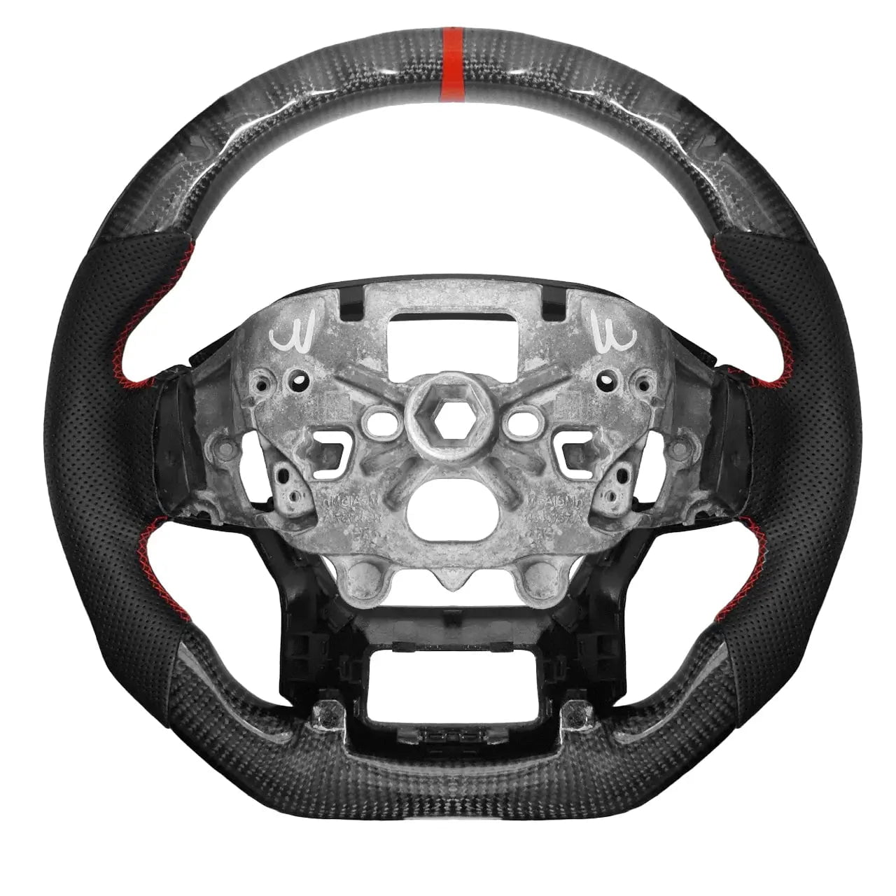 GUNMANSA Ranger Next Gen Raptor (22-On) Genuine Carbon Fibre Steering Wheel