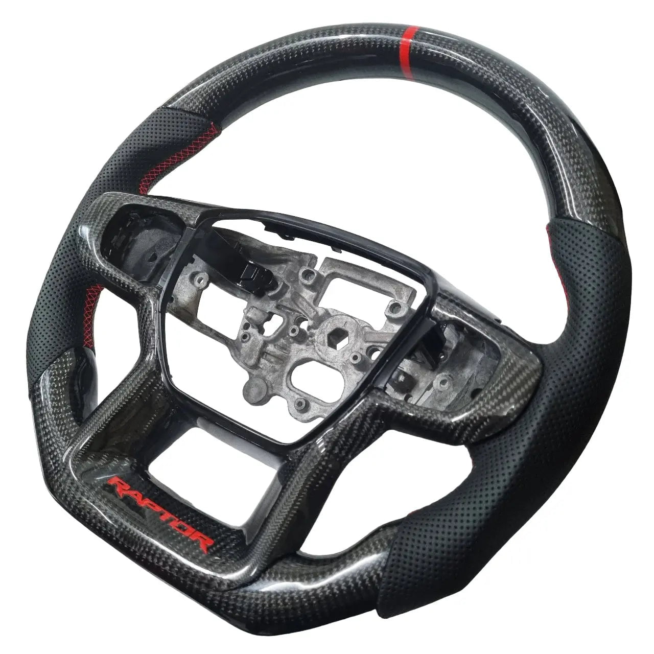 GUNMANSA Ranger Next Gen Raptor (22-On) Genuine Carbon Fibre Steering Wheel