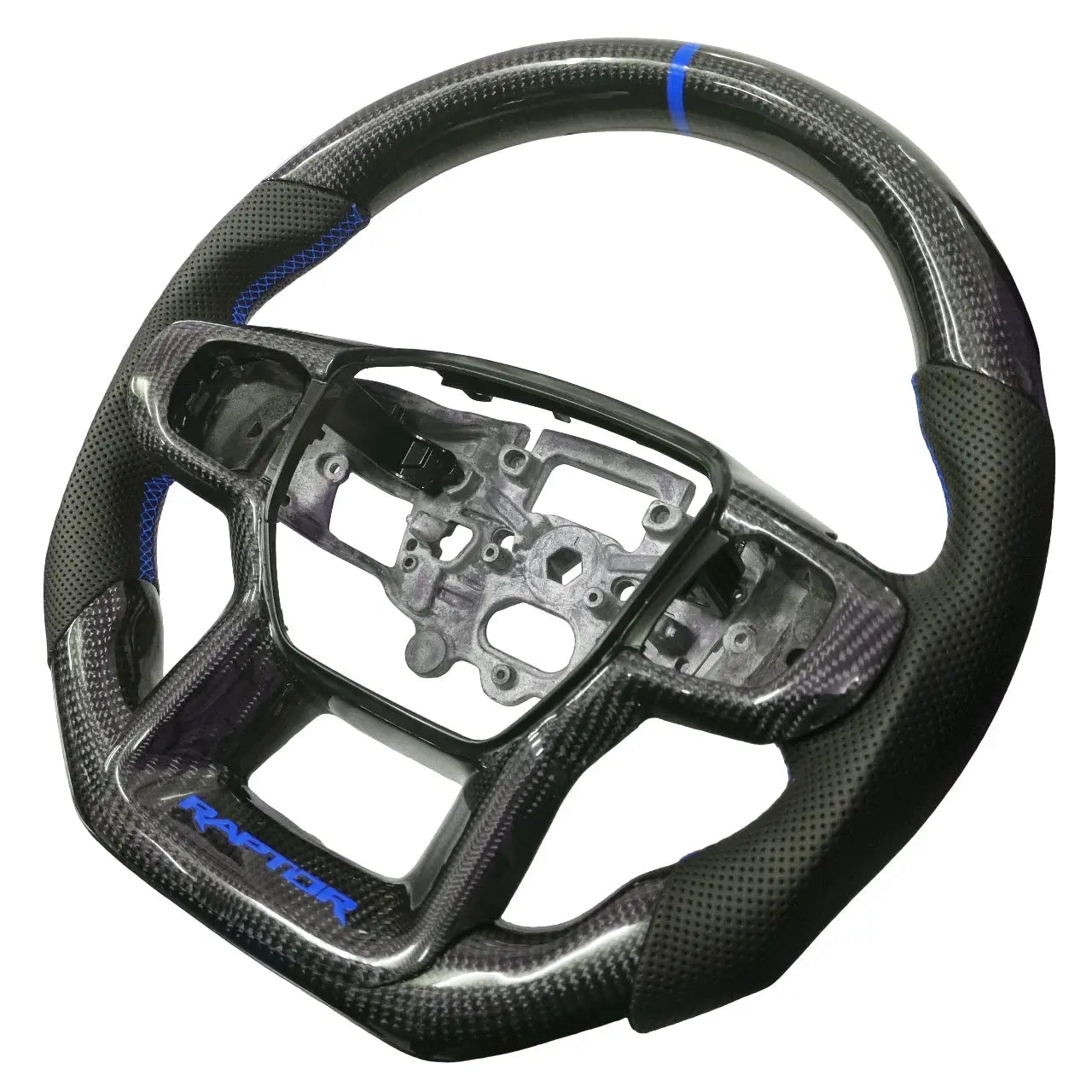 GUNMANSA Ranger Next Gen Raptor (22-On) Genuine Carbon Fibre Steering Wheel