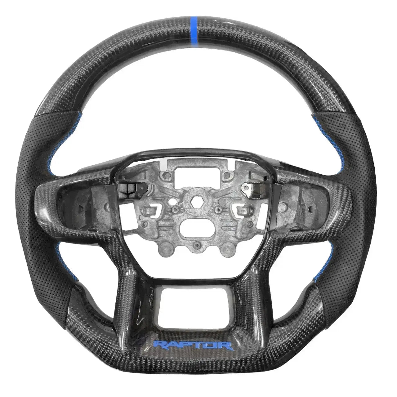 GUNMANSA Ranger Next Gen Raptor (22-On) Genuine Carbon Fibre Steering Wheel