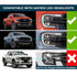 GUNMANSA Ranger T9 Next Gen (22-On) Amber DRL LED Matrix Headlight Modules