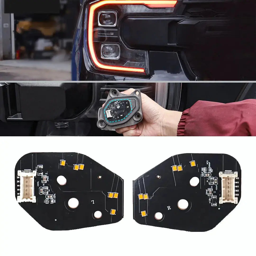 GUNMANSA Ranger T9 Next Gen (22-On) Amber DRL LED Matrix Headlight Modules