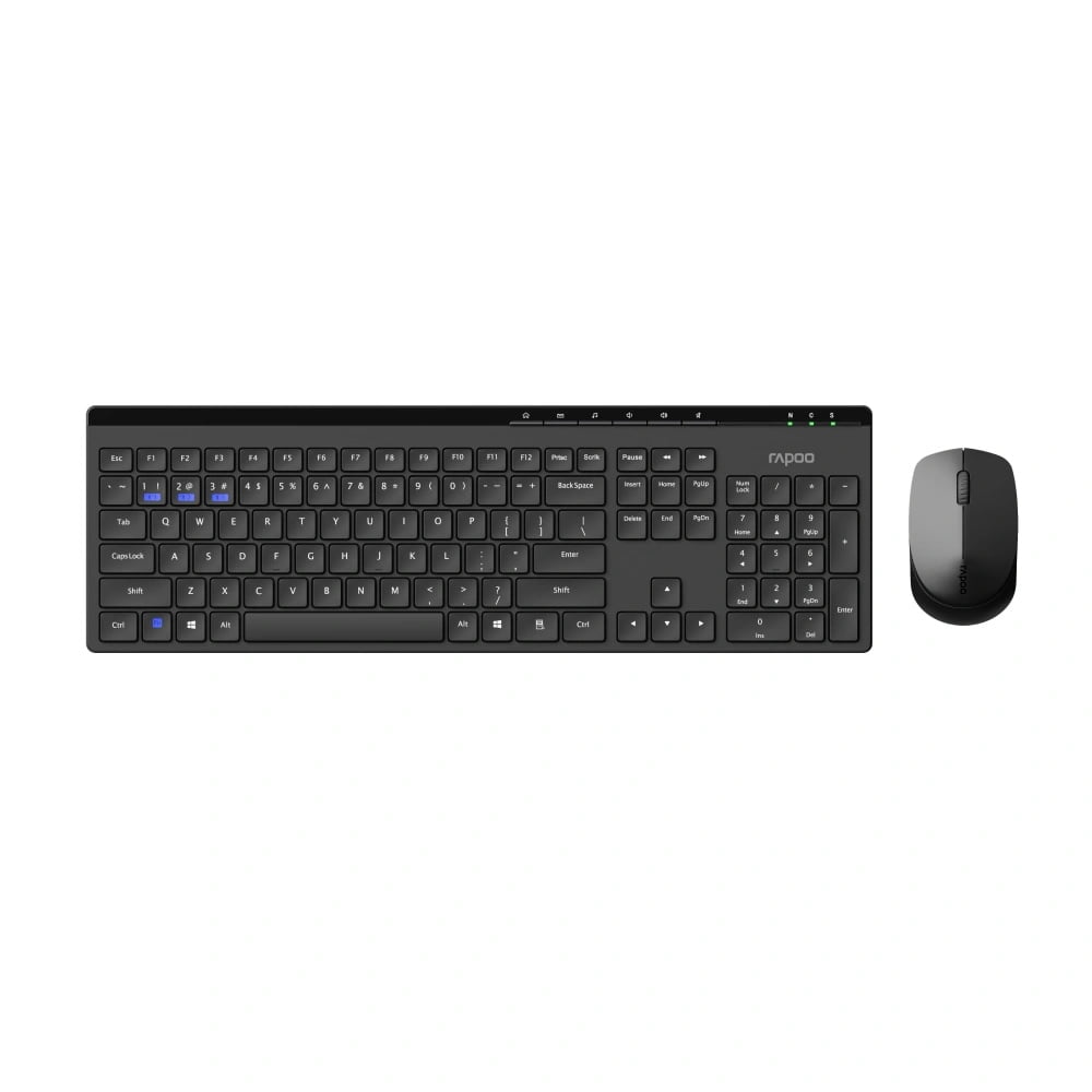 GUNMANSA RAPOO 8100GT - Multi-mode wireless keyboard and mouse combo