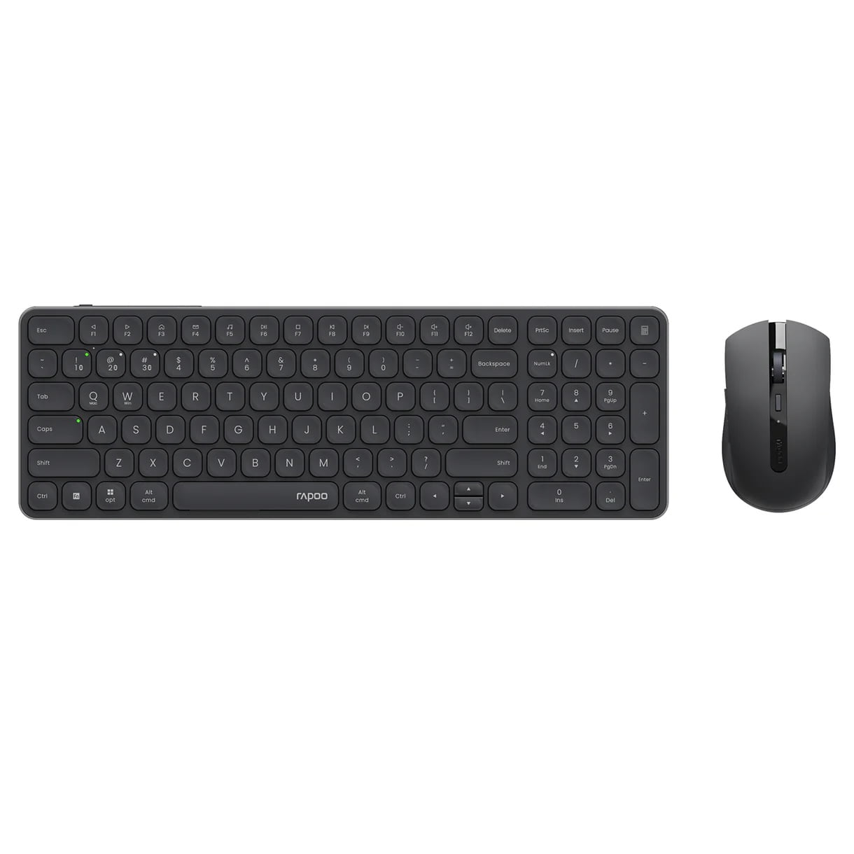 GUNMANSA RAPOO 9350S - Multi-mode  Blade  ultra slim  wireless desktop set