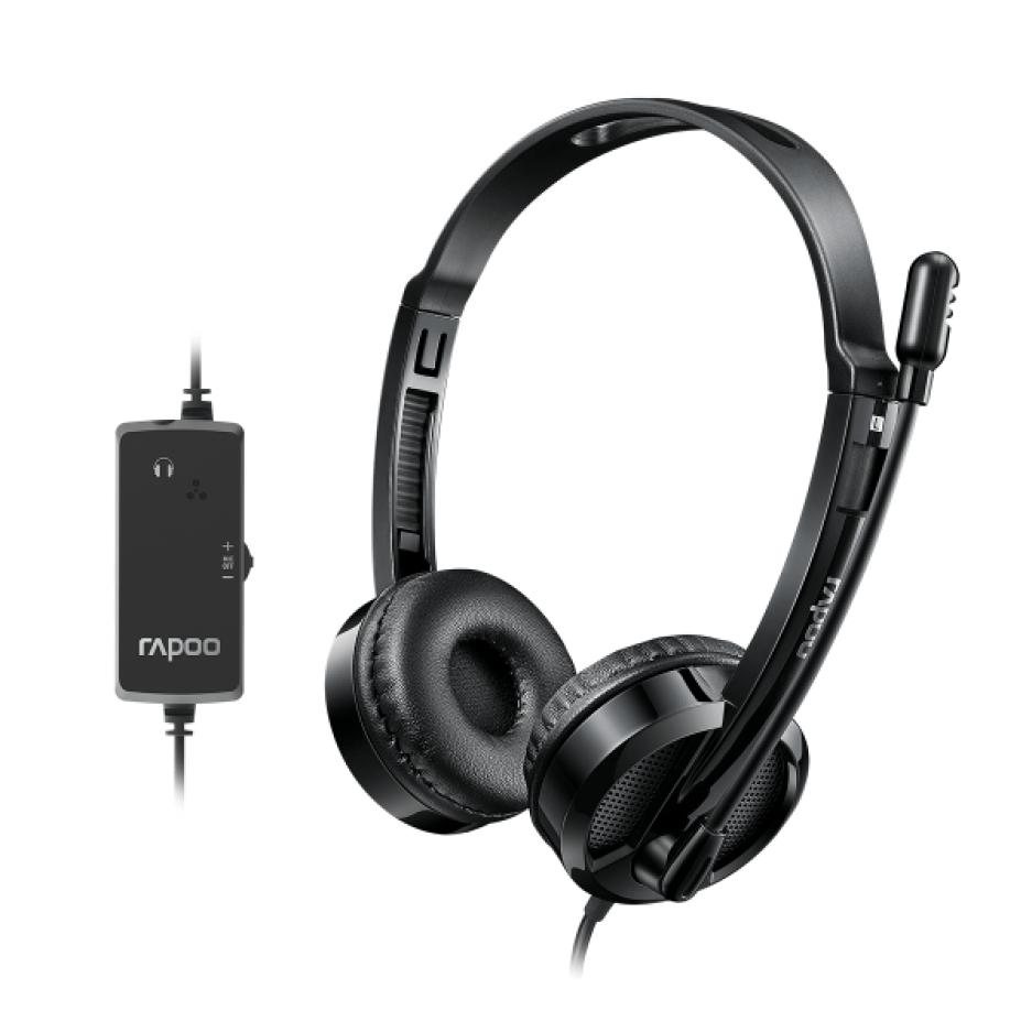 GUNMANSA RAPOO H120 - Wired Headsets - USB-A