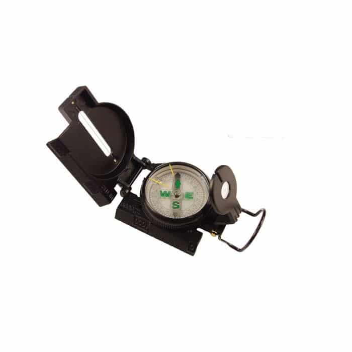 GUNMANSA RC-407 Compass Lensatic Survival Black