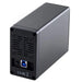 GUNMANSA RCT 2.5'' 2 bay RAID SATA3 TO USB 3.0 external enclosure