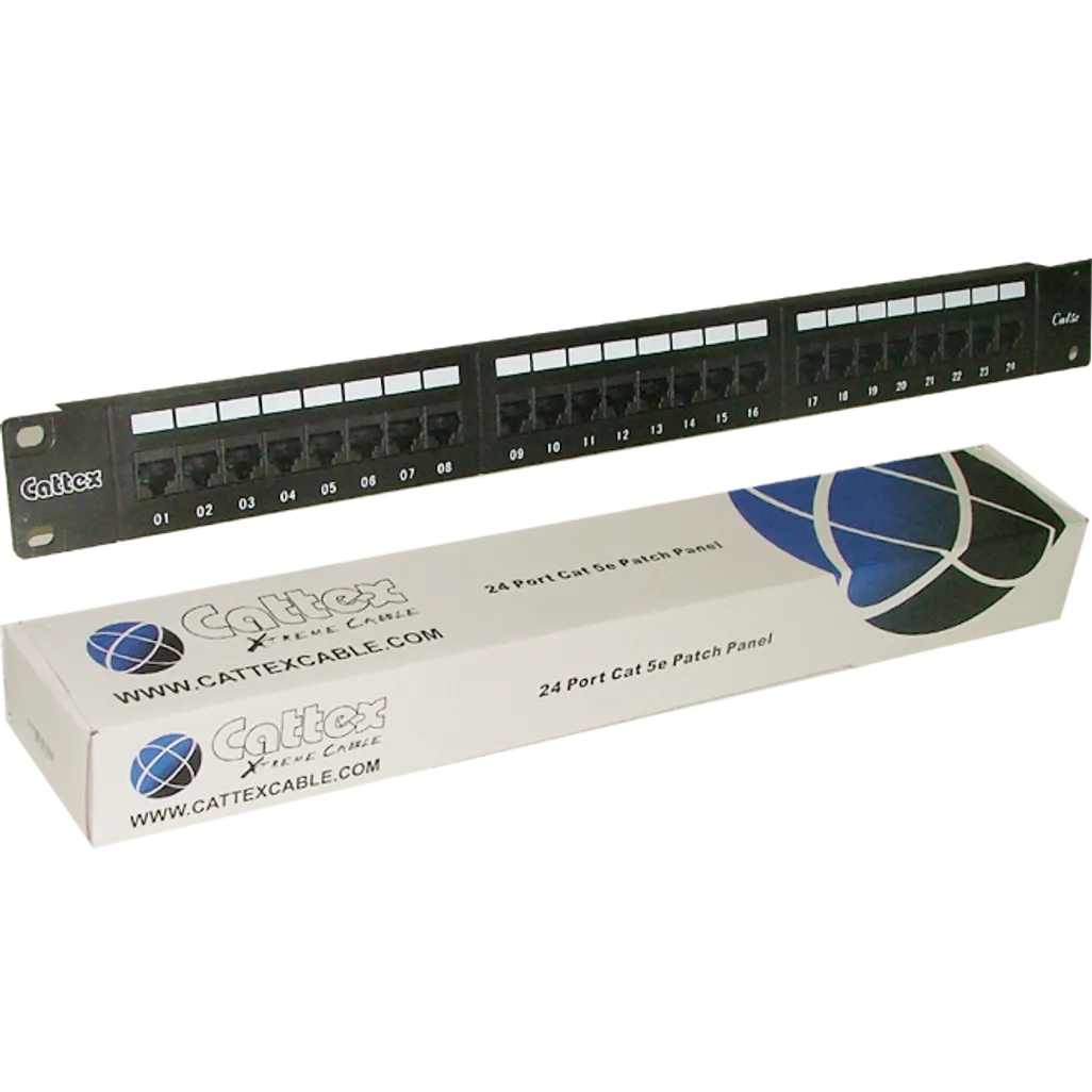 GUNMANSA RCT 24 PORT CAT5E UTP PATCH PANEL