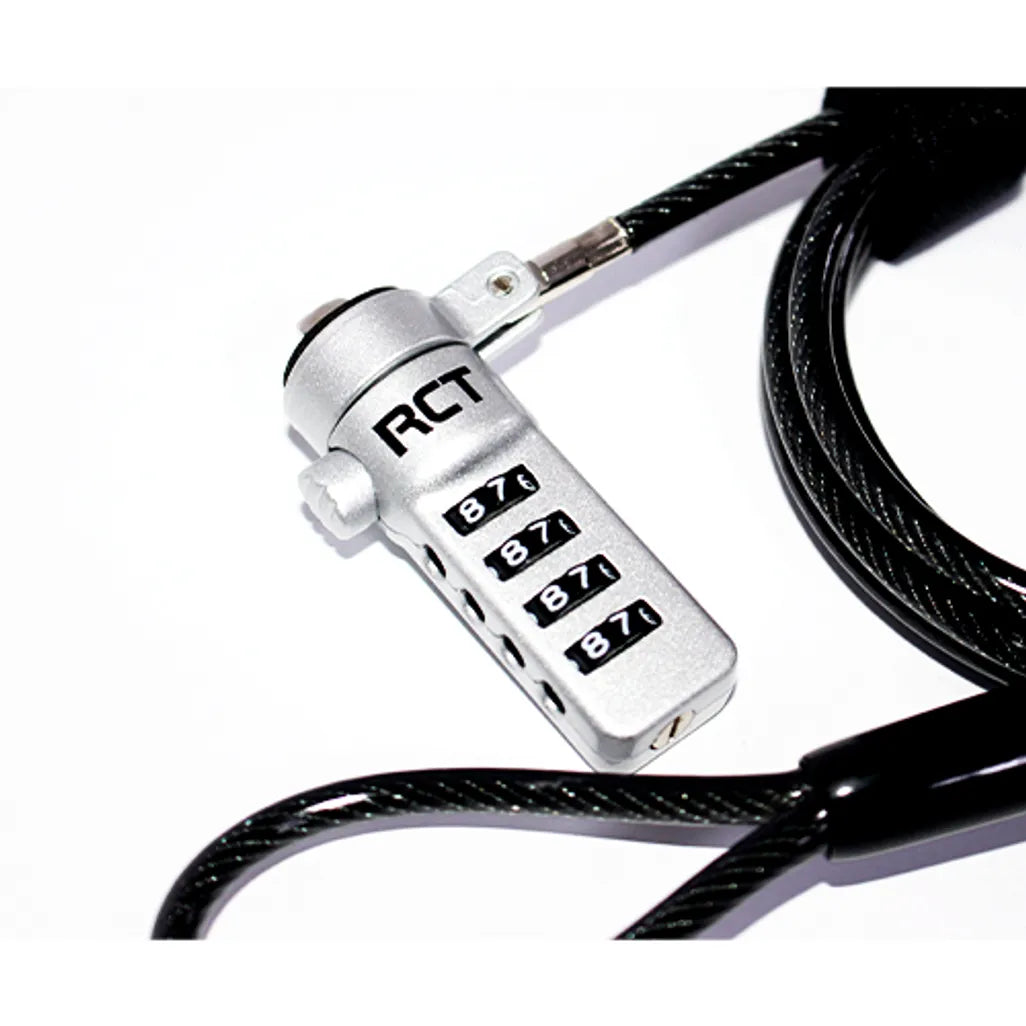 GUNMANSA RCT 4 Digit Notebook Security Lock; T-Bar Compatible; 1.8M