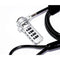 GUNMANSA RCT 4 Digit Notebook Security Lock; T-Bar Compatible; 1.8M