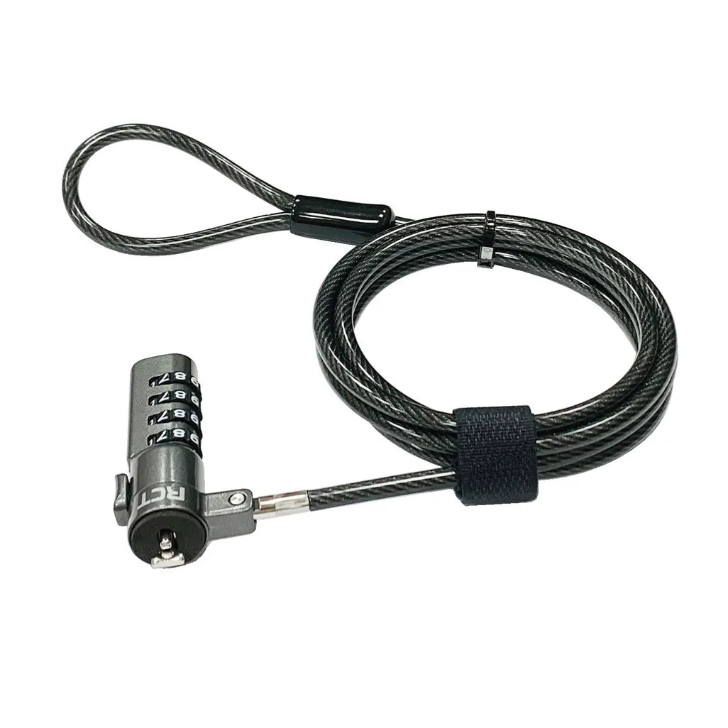 GUNMANSA RCT 4 digit notebook security lock; T-Bar compatible with adaptor kit
