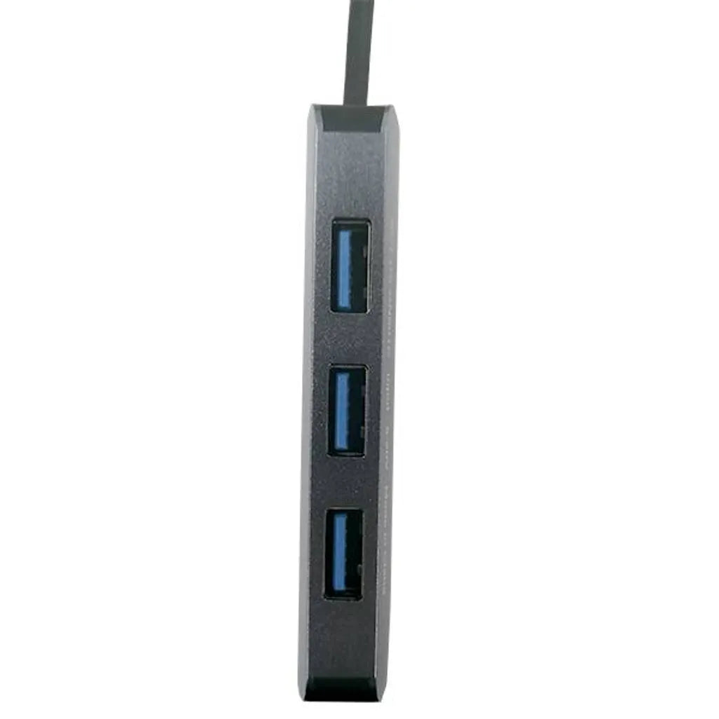 GUNMANSA RCT 4-in-1 USB type A hub with 3 USB 3.0 Type A ports and 1 RJ45 Gigabit Ethernet port